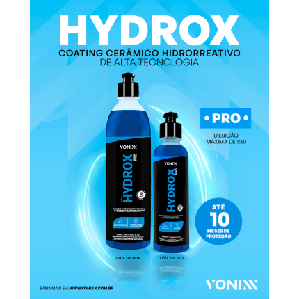 Revestimento cerâmico Hydrox Pro Vonixx (240ml)