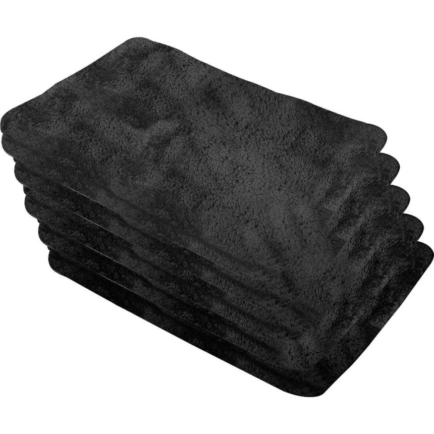 Kit toalhas de microfibra 200GSM Vonder (30X40cm) (5 unidades)