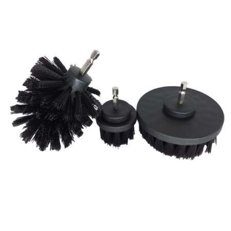 Kit Escovas de Limpeza para Furadeira/Parafusadeira Agressiva Sigma Tools (3 unidades)