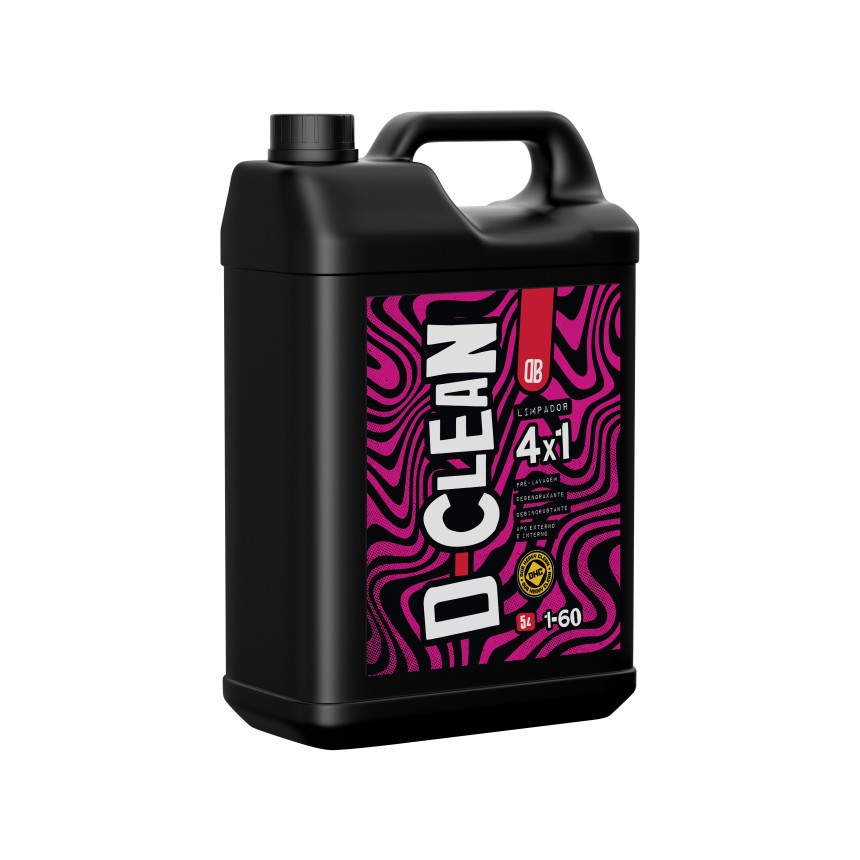 Limpador Automotivo Multiuso 4x1 Concentrado D-Clean Dub Boyz (5 litros)