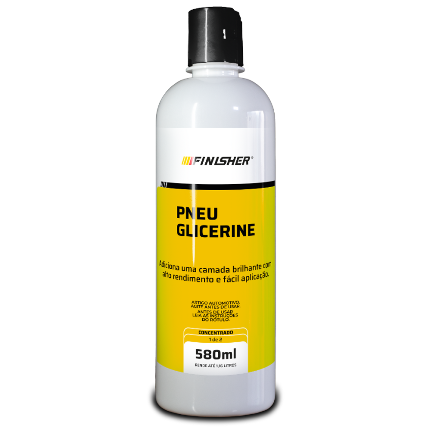 Pneu Pretinho Brilho Extremo Glicerine Finisher (580ml)
