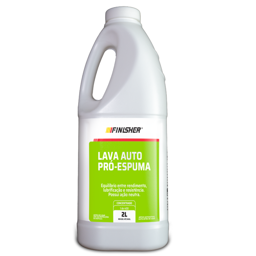Shampoo Lava Auto Pró-Espuma Finisher (2L)