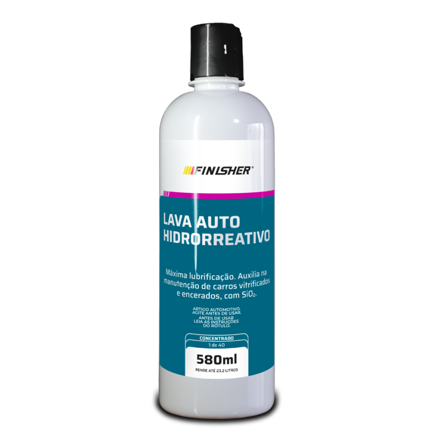 Shampoo Lava Auto Hidrorreativo Finisher (580ml)