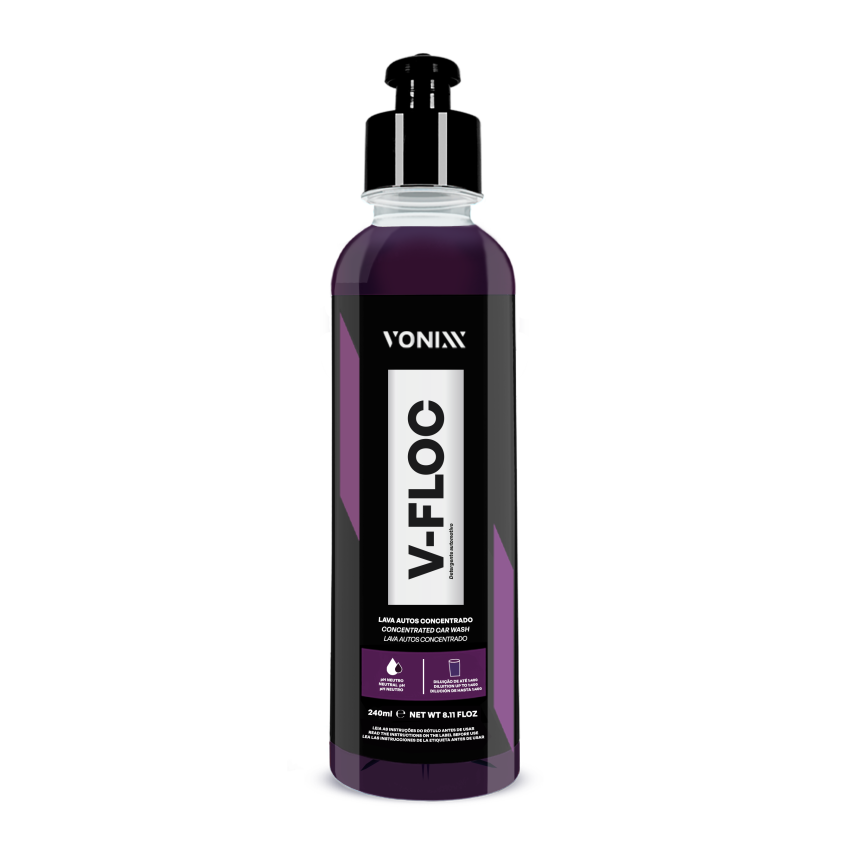 Shampoo Neutro Concentrado V-Floc Vonixx (240ml)