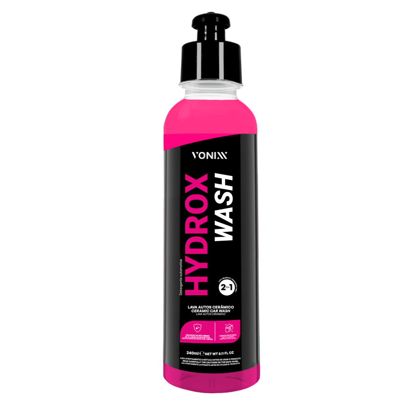 Shampoo Automotivo Cerâmico Hydrox Wash Vonixx (240ml)