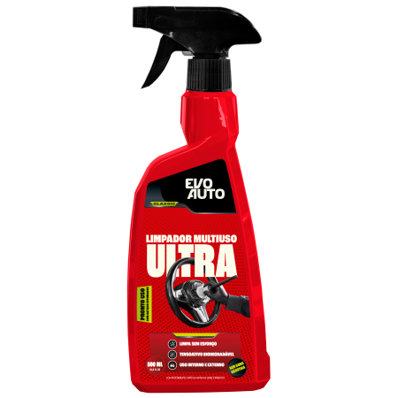 Limpador Multiuso Ultra Evo Auto (500ml) Pronto Uso