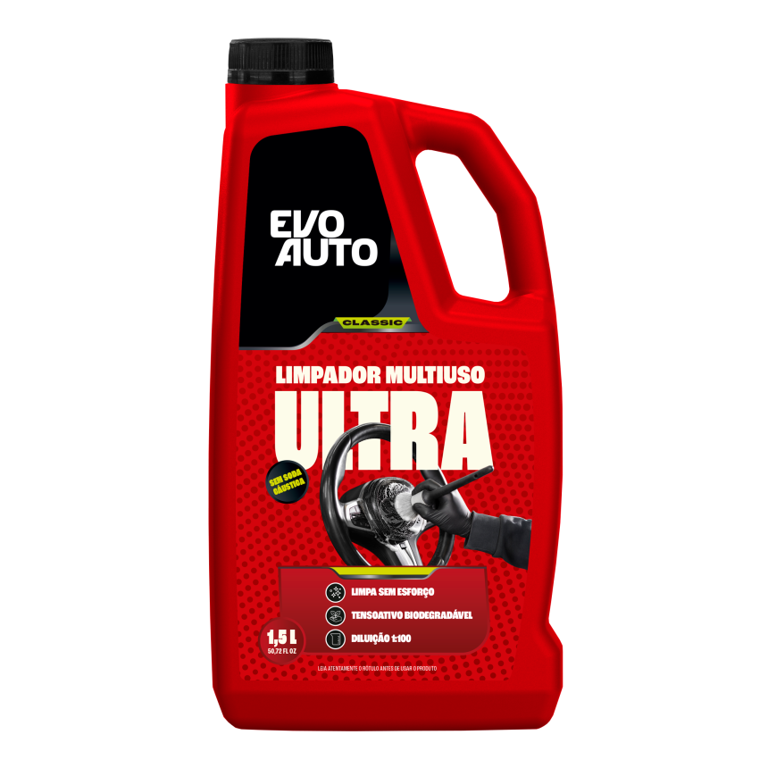 Limpador Multiuso Ultra Evo Auto (1,5 litro) Concentrado