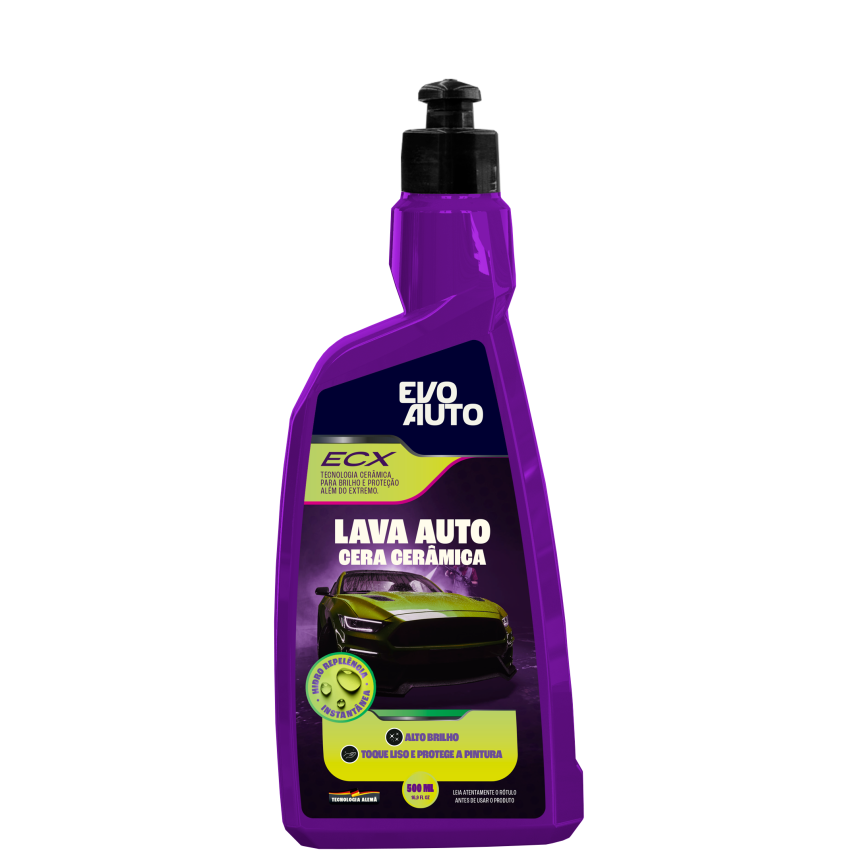 Shampoo Lava Auto Cera Cerâmica Evo Auto (500ML)