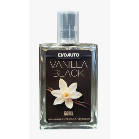 Aromatizante Vanilla Black em spray Evo Auto (50ml)