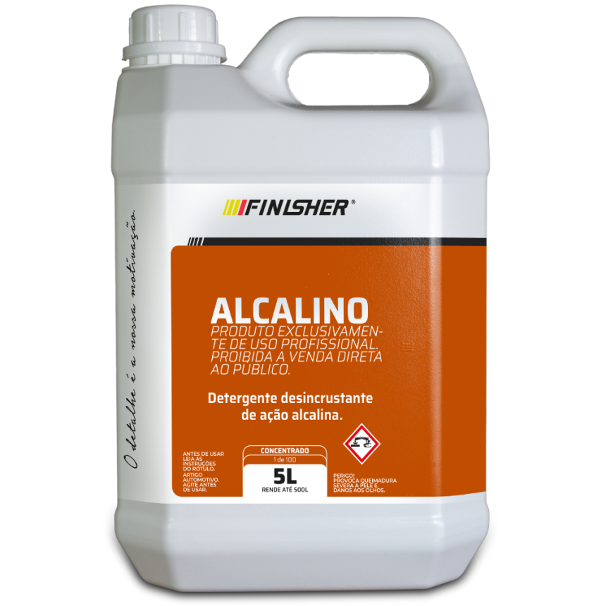 Detergente Desincrustante Alcalino Finisher (5L)