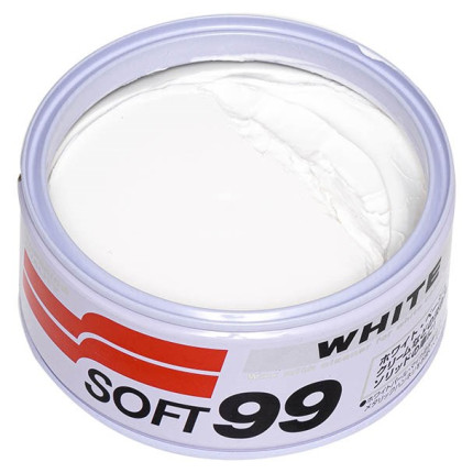 Cera White Cleaner Wax Limpadora Soft99 (350g) - Carros Claros