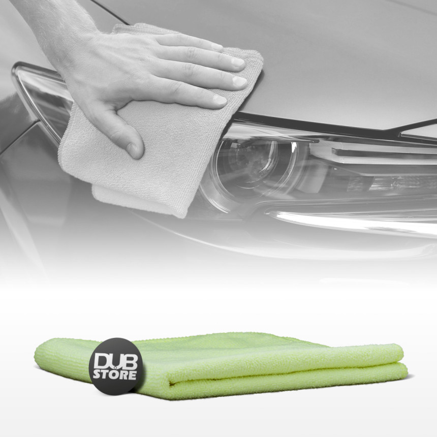 Flanela de Microfibra Autoamerica Verde (40x40cm)