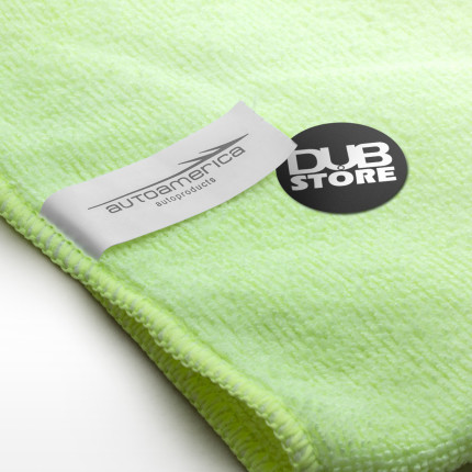 Flanela de Microfibra Autoamerica Verde (40x40cm)