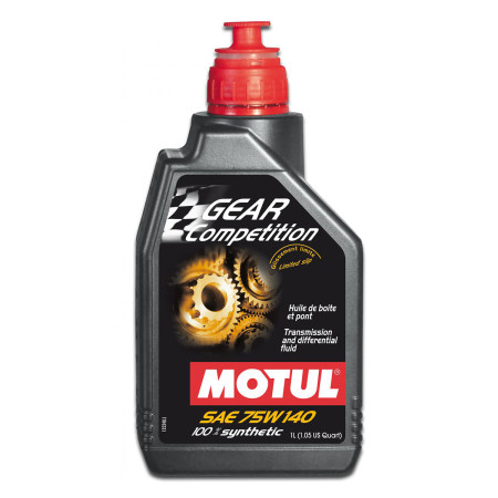 Óleo para transmissão Motul Gear FF Competition SA 75W140 (1 litro)