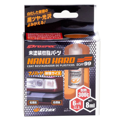 Coat Restaurador de Plásticos Nano Hard Soft99 (8ml)
