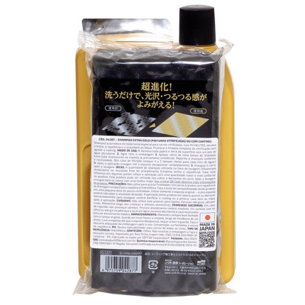 Shampoo Extra Gold para Pinturas Vitrificadas Soft99 (750ml)