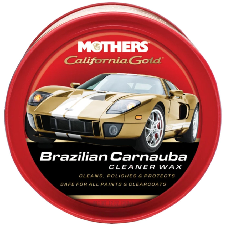 Cera Carnaúba Cleaner Wax California Gold Mothers (340g)