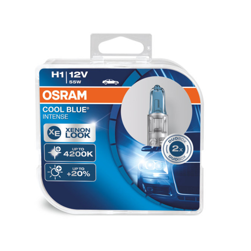 Kit Lâmpadas Osram Cool Blue Intense (H1)