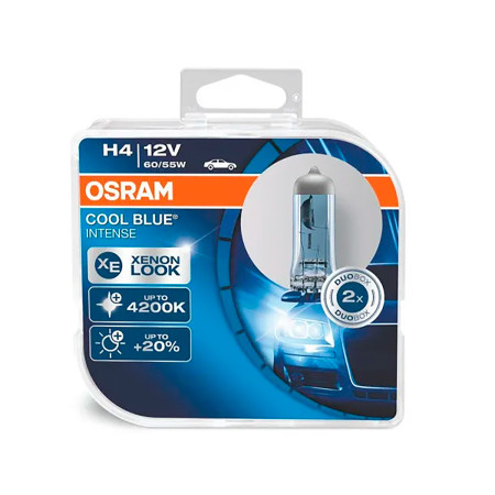 Kit Lâmpadas Osram Cool Blue Intense (H4)