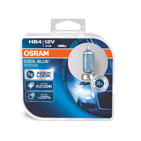Kit Lâmpadas Osram Cool Blue Intense (HB4)