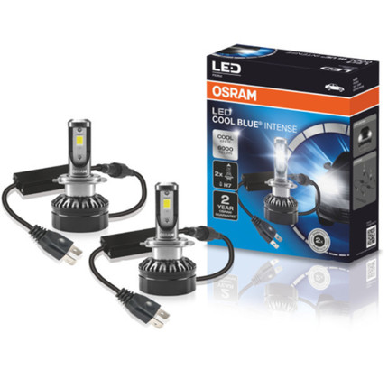 Kit Lâmpadas LED Osram Cool Blue Intense (H7)