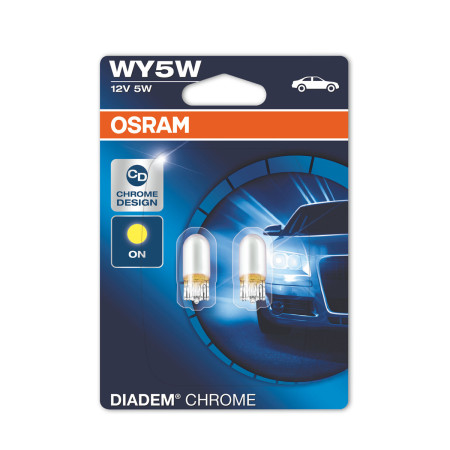 Kit de Lâmpadas Osram Diadem Chrome (WY5W)