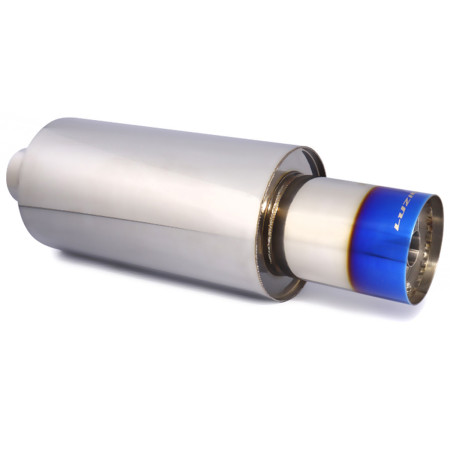 Abafador esportivo em inox Luzian Cannon LA07 (Burned Tip)