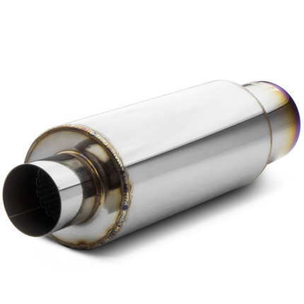 Abafador esportivo em inox Luzian Samurai LA012 (Burned Tip)