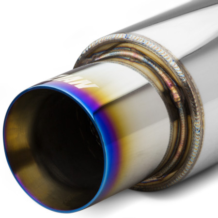 Abafador esportivo em inox Luzian Samurai LA012 (Burned Tip)