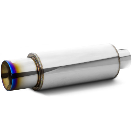 Abafador esportivo em inox Luzian Samurai LA012 (Burned Tip)