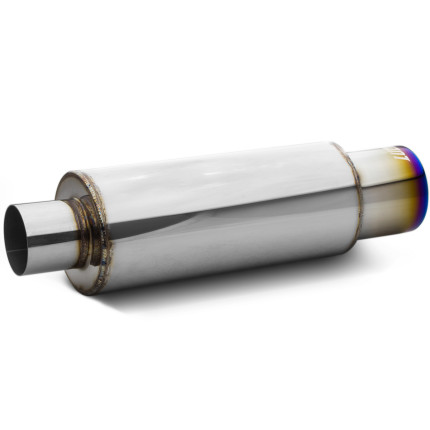 Abafador esportivo em inox Luzian Samurai LA012 (Burned Tip)