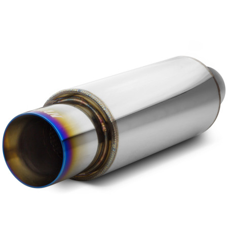 Abafador esportivo em inox Luzian Samurai LA012 (Burned Tip)