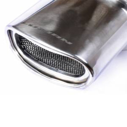 Abafador esportivo oval em inox Luzian Kaiser LA08