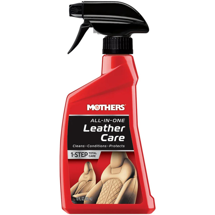 Limpa, hidrata e protege couro All in One Leather Care Mothers (355ml)