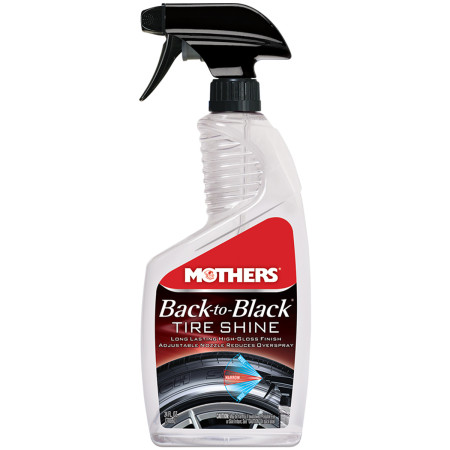 Pneu pretinho Back to Black Tire Shine Mothers (710ml)