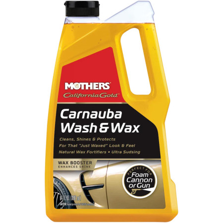Shampoo Carnaúba Wash & Wax California Gold Mothers (1.8 litro)