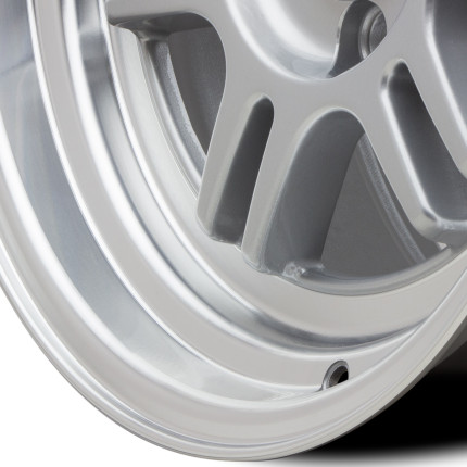 Jogo de rodas Zeus RPF1 15x8 (Diamantado com prata)