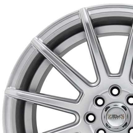 Jogo de rodas Zeus 5488 17x8,5 (Hyper prata)