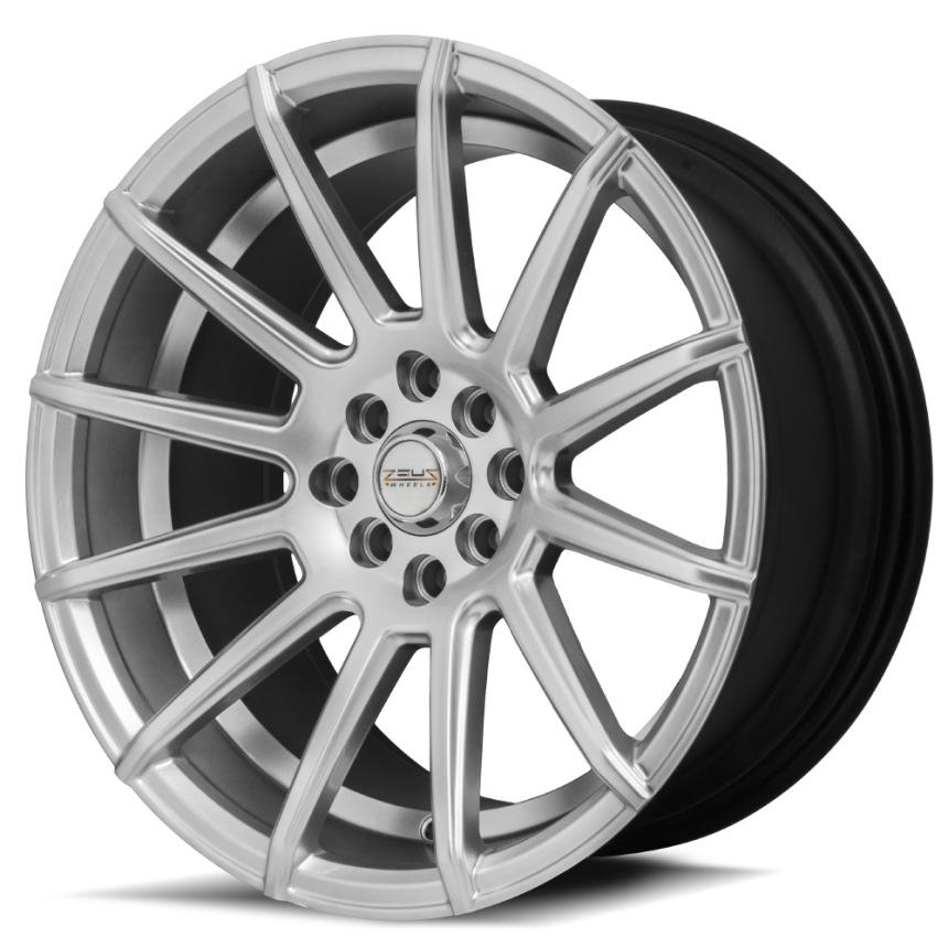 Jogo de rodas Zeus 5488 17x8,5 (Hyper prata)