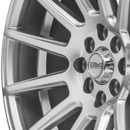 Jogo de rodas Zeus 5488 17x8,5 (Hyper prata)