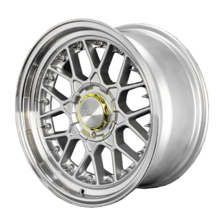 Jogo de rodas Rodera RS2 17x8,5 (Prata)