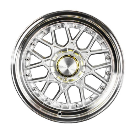 Jogo de rodas Rodera RS2 17x8,5 (Prata)