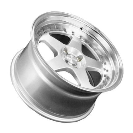 Jogo de rodas Rodera ROC 17x8 (Prata)