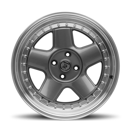 Jogo de rodas Ride Wheels Denver 17x9 (Grafite)