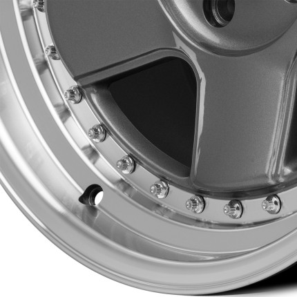 Jogo de rodas Ride Wheels Denver 17x9 (Grafite)