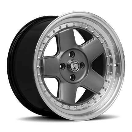 Jogo de rodas Ride Wheels Denver 17x9 (Grafite)