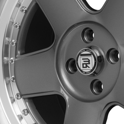 Jogo de rodas Ride Wheels Denver 17x9 (Grafite)