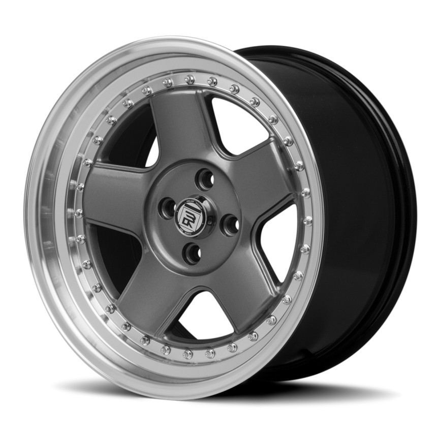 Jogo de rodas Ride Wheels Denver 17x9 (Grafite)