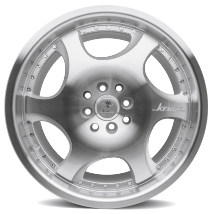 Jogo de rodas RAW 9344 17x8,5 (Diamantado com fundo prata)