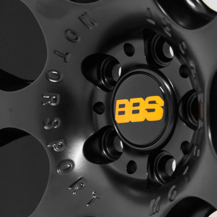 Jogo de rodas GT-7 BBS CH 18x7 (preta)